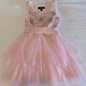 Zunie Pink and Gold toddler dress